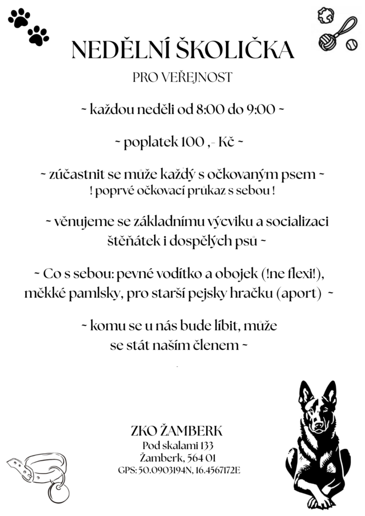 Nedělní školička ZKO Žamberk